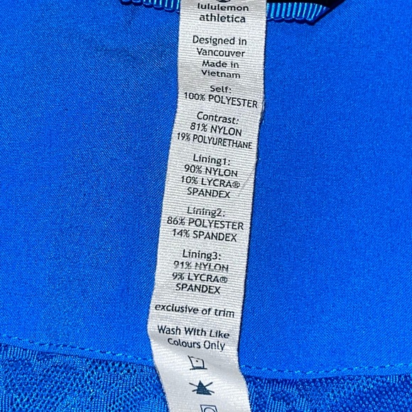 Lululemon Athletica Jacket. Blue. Size 8 - Picture 12 of 16